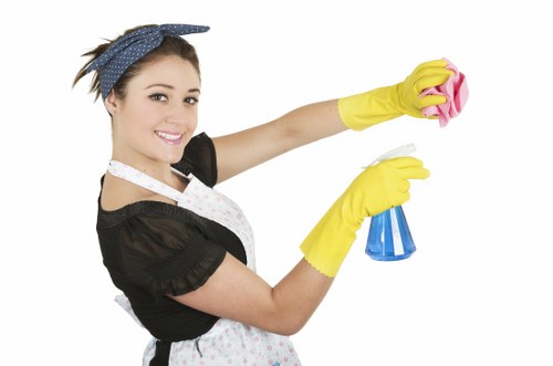 Local Enfield carpet cleaners restoring a high-traffic area carpet